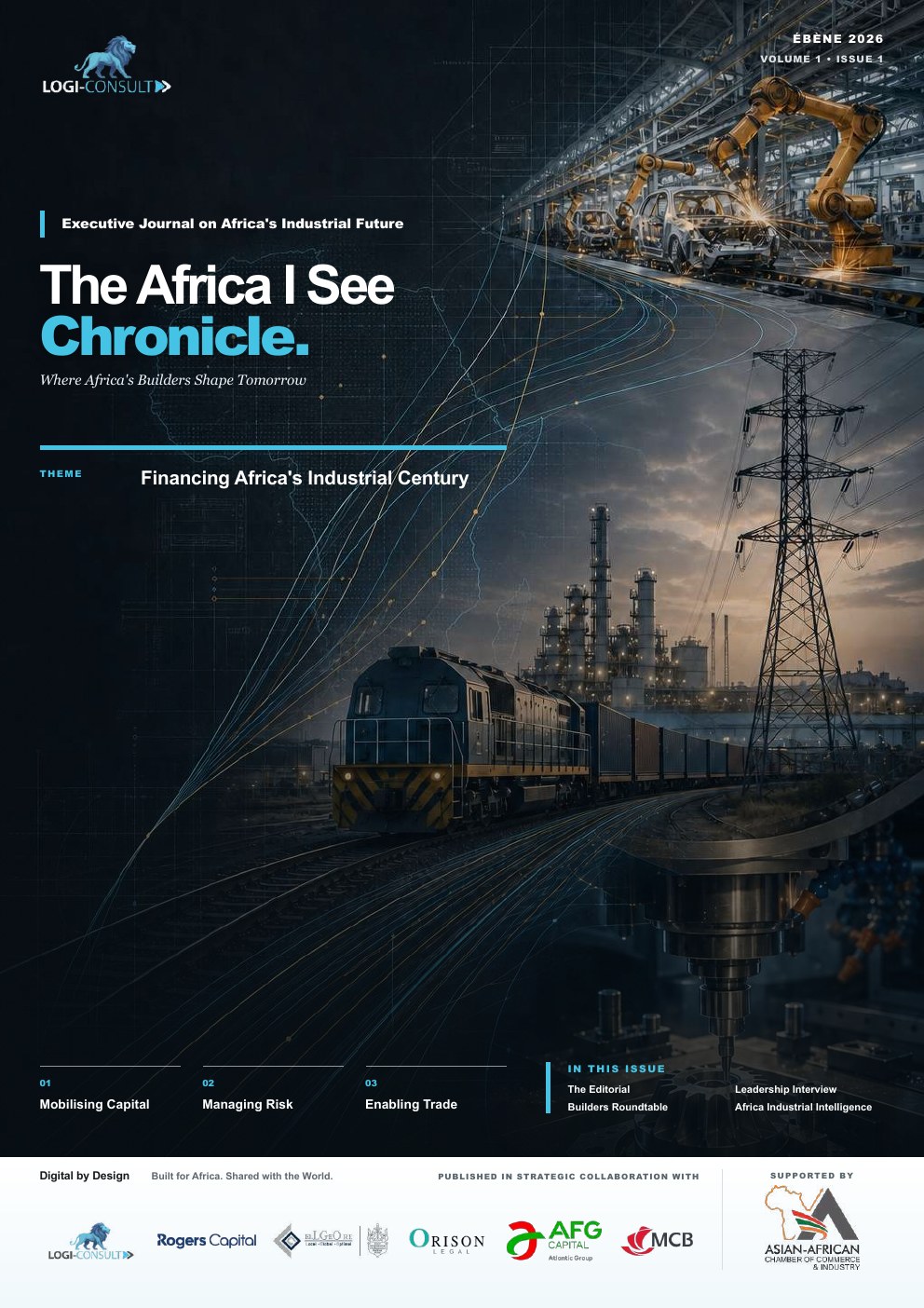 The Africa I See Chronicle, Ébène 2026 English edition cover
